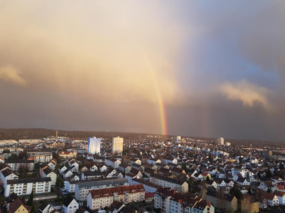 Skyline-Aussicht Und Fantastische Sonnenuntergaenge Apartment Langen  Exterior photo